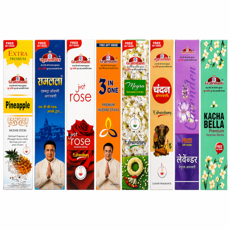 Grahshanti Extra Premium Multi Fragrance Agarbatti