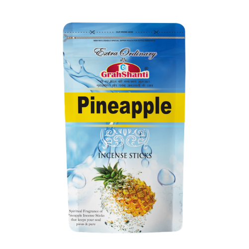 Grahshanti Pineapple Incense Sticks Zipper (Pack of 7)