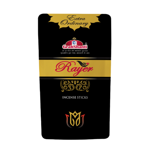 Grahshanti Rayer Zipper Incense Sticks (Pack of 7)