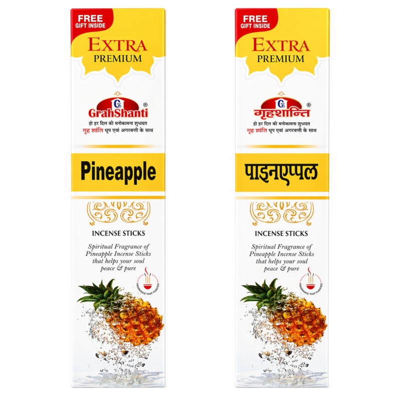 Grahshanti Pineapple Extra Premium Large Agarbatti