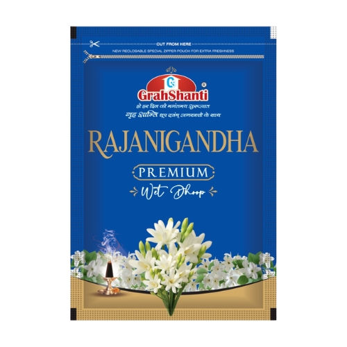 Grahshanti Rajanigandha Dhoop Zipper (Pack of 8)