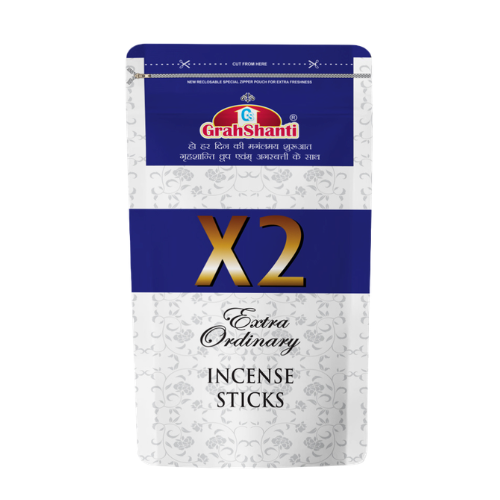 Grahshanti X2 Extra Ordinary Incense Sticks Zipper (Pack of 7)