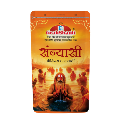 Sanyasi Premium Incense Sticks Zipper (Pack of 7)
